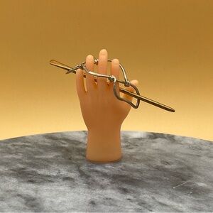 The Collective Good hair slide bronze sterling silver 925 - 00H01W